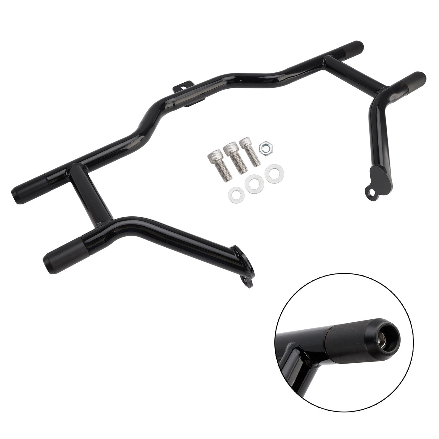 Fit For Harley Street Glide FLHX/ ST FLHXST/Special FLHXS Engine Guard Crash Bar Frame Protector Bumper Black