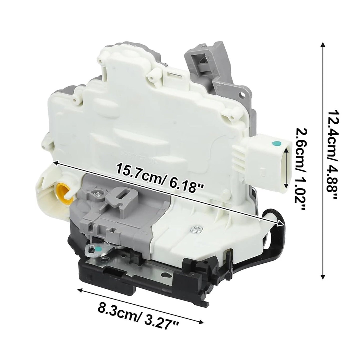 Front Right Door Lock Actuator 3C2837016A For VW Passat Tiguan For Audi Q7