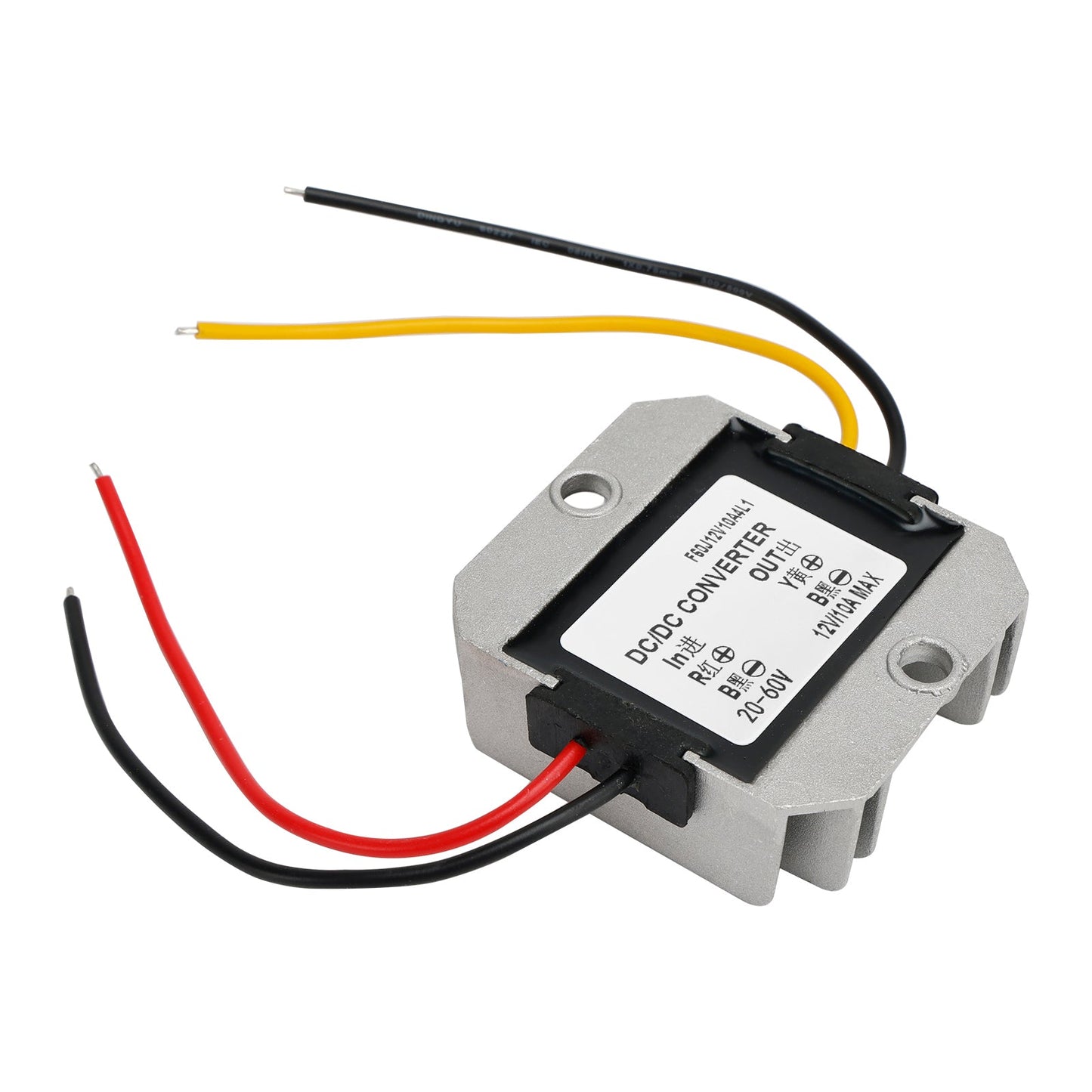 WaterProof DC20-60V To DC12V 10A 120W Step Down Power Converter Regulator
