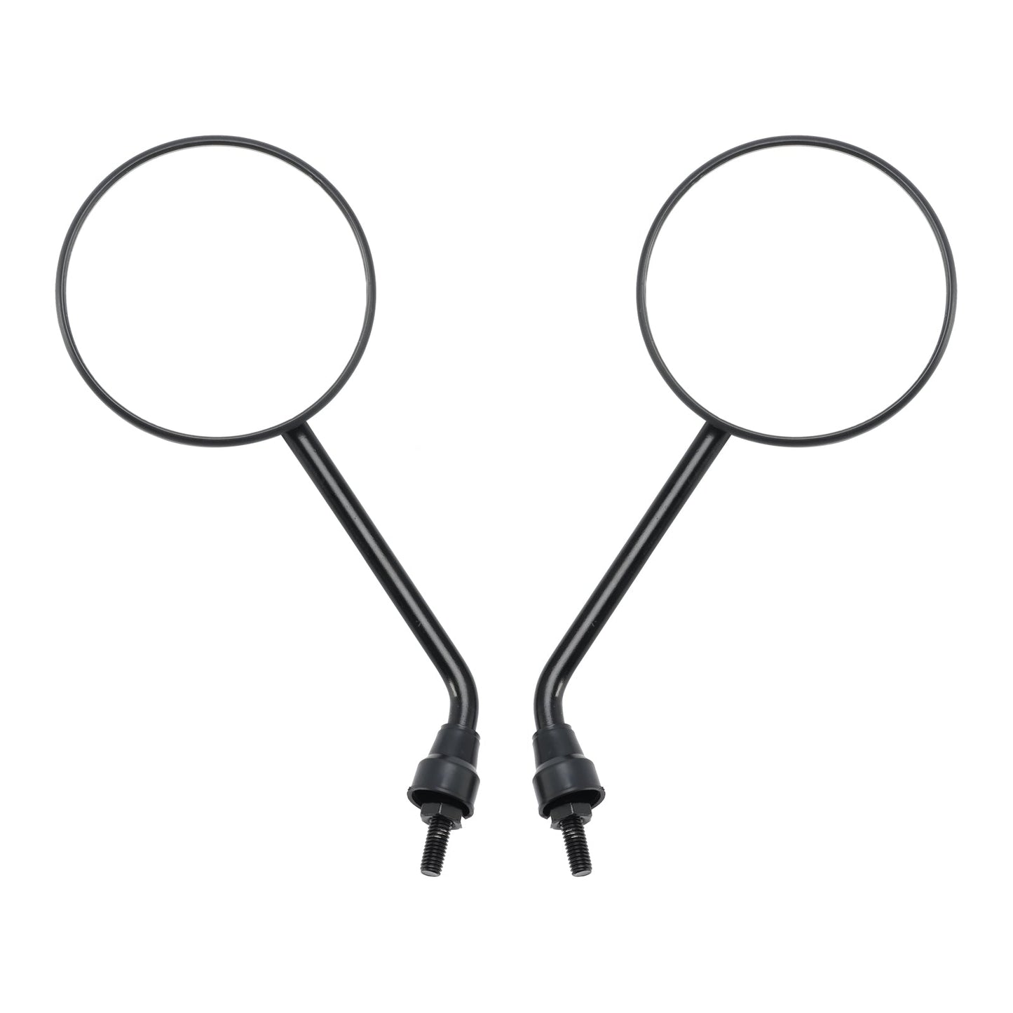 Simson S50 S51 S53 SR50 Schwalbe KR51 Pair Black Rearview Mirror M8x1.25