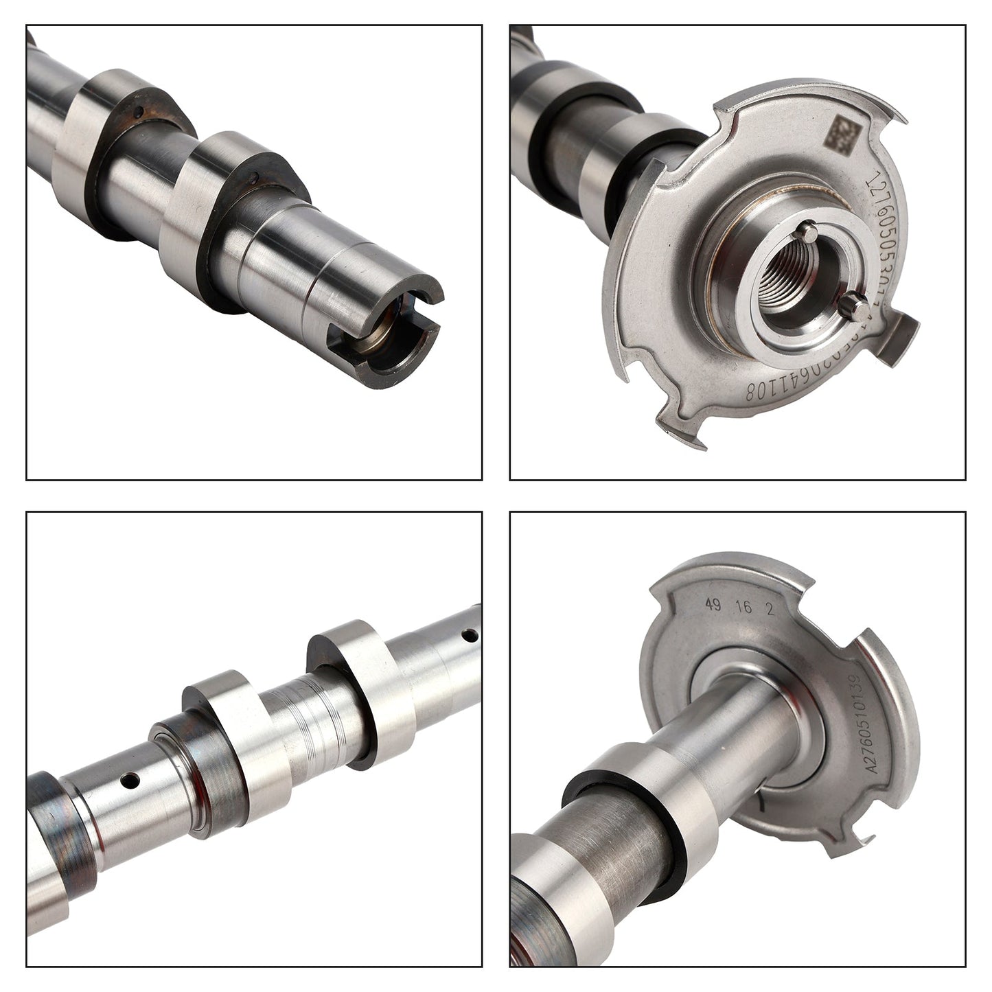 2016-2018 For Mercedes-Benz GLE550e 4Matic W166 V6 3.0L 4Pcs Intake & Exhaust Camshaft 2760500800