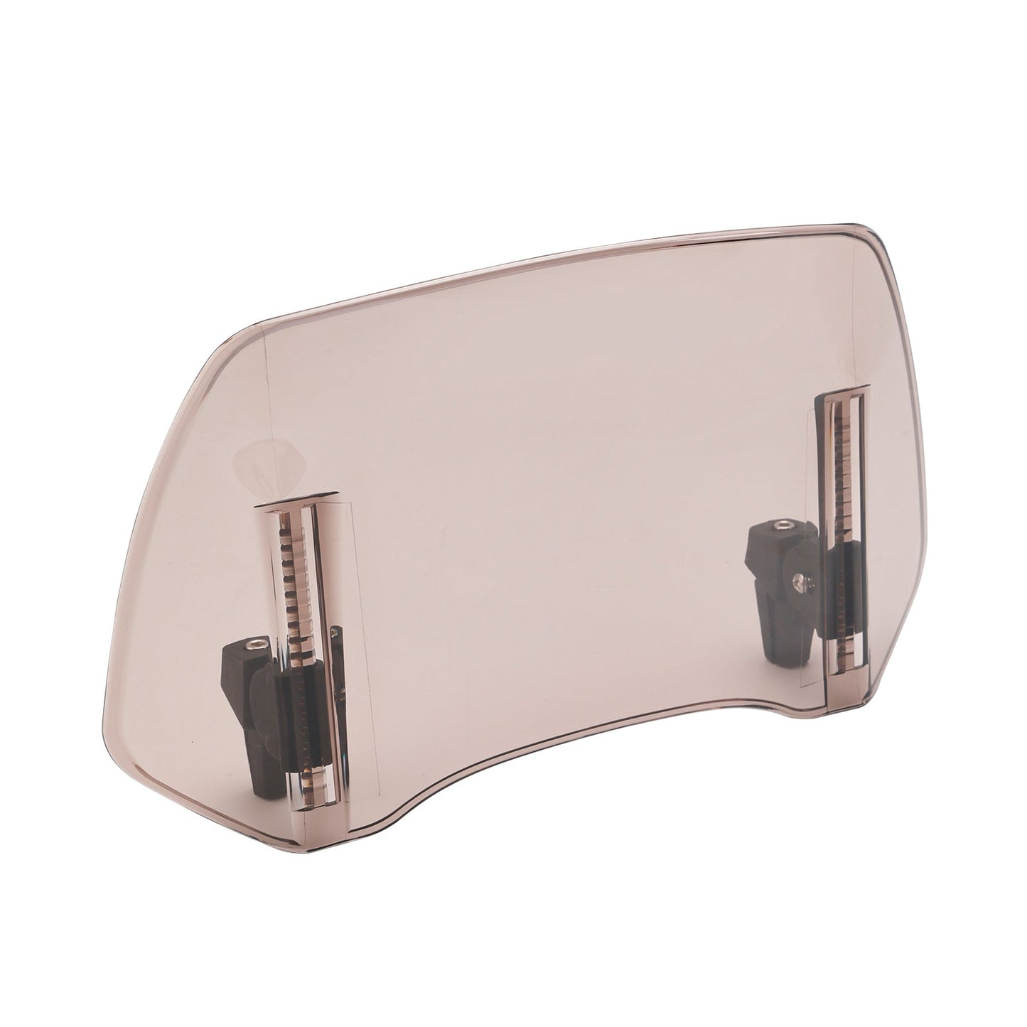 Universal Adjustable Windshield Clip On Wind Screen Deflector Extension Spoiler