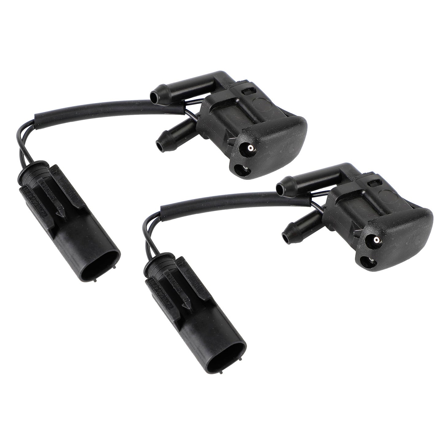 2X Windshield Wiper Nozzle Spray Jet Heated for BMW 5 Series E39 61668361042