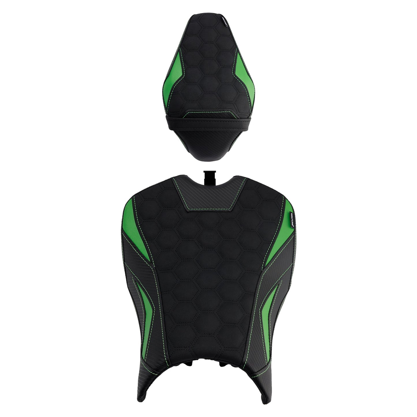 2025- For Kawasaki Ninja Z900 Zr900-F Driver&Passenger Seat Rear Cushion Green2