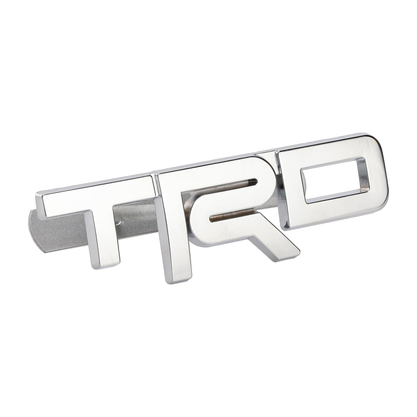 Silver TRD Grille Badge Emblem for Tacoma Tundra 4Runner