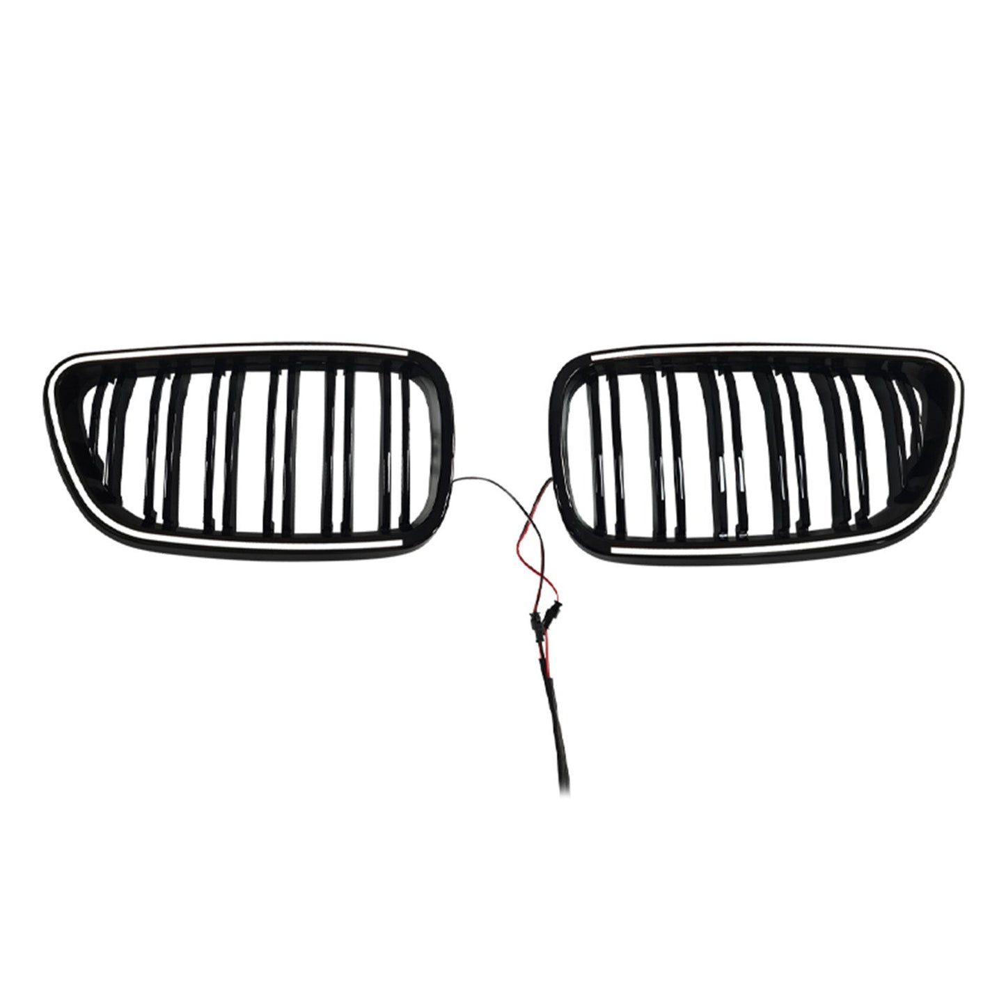 Front Kidney Grill Grille Fit BMW 2 Series F22 F23 F24 2014-2018 Gloss Black