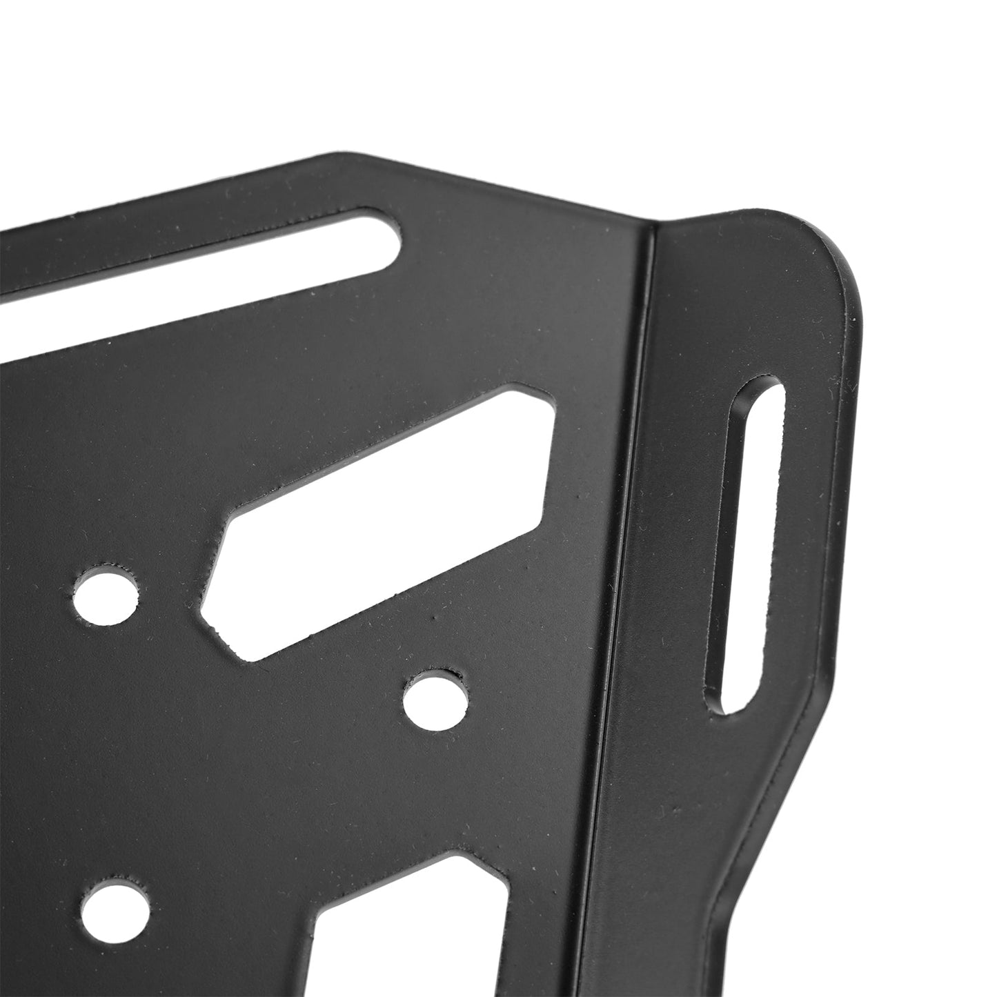 2021-2024 Tiger 850 Sport BLACK ALUMINUM TOP RACK CARRIER LUGGAGE PLATE