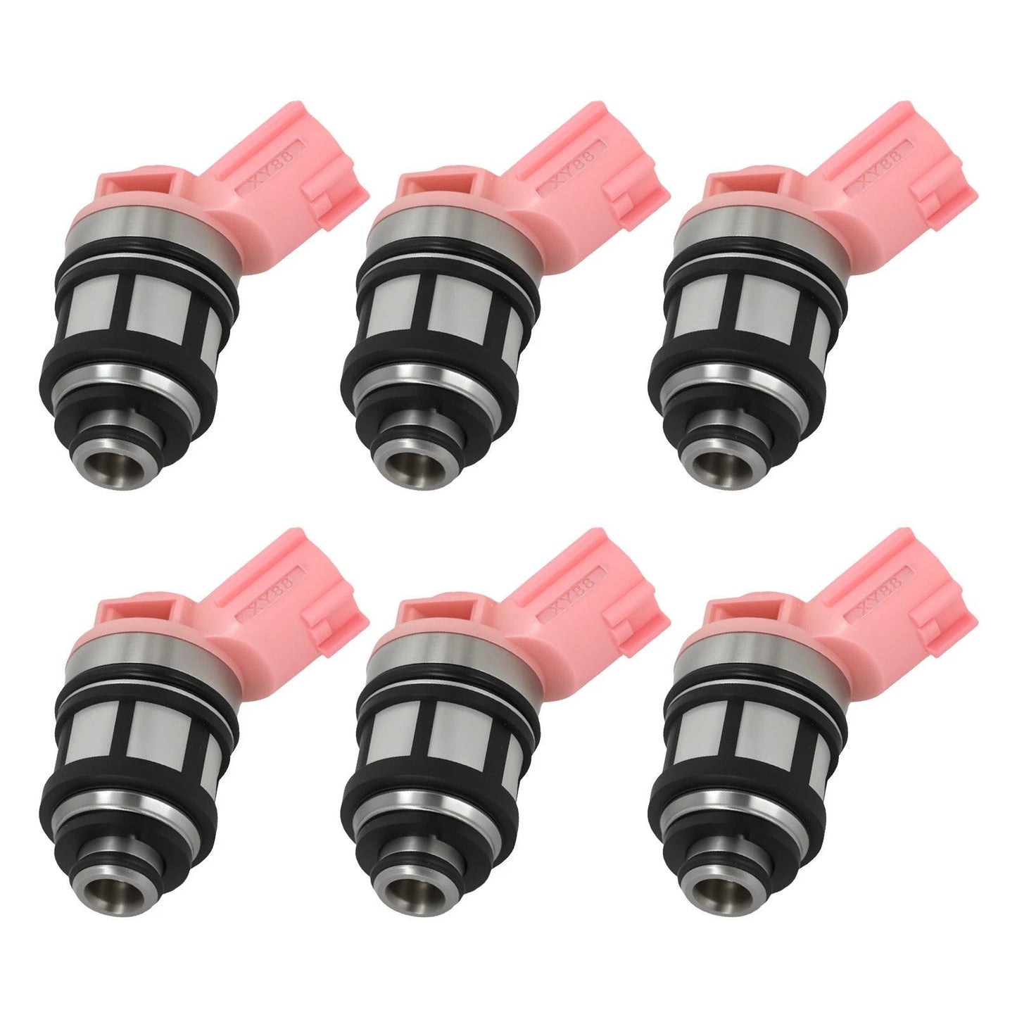 2000-2004 For Nissan Xterra 3.3L V6 6PCS Fuel Injector 166001B001
