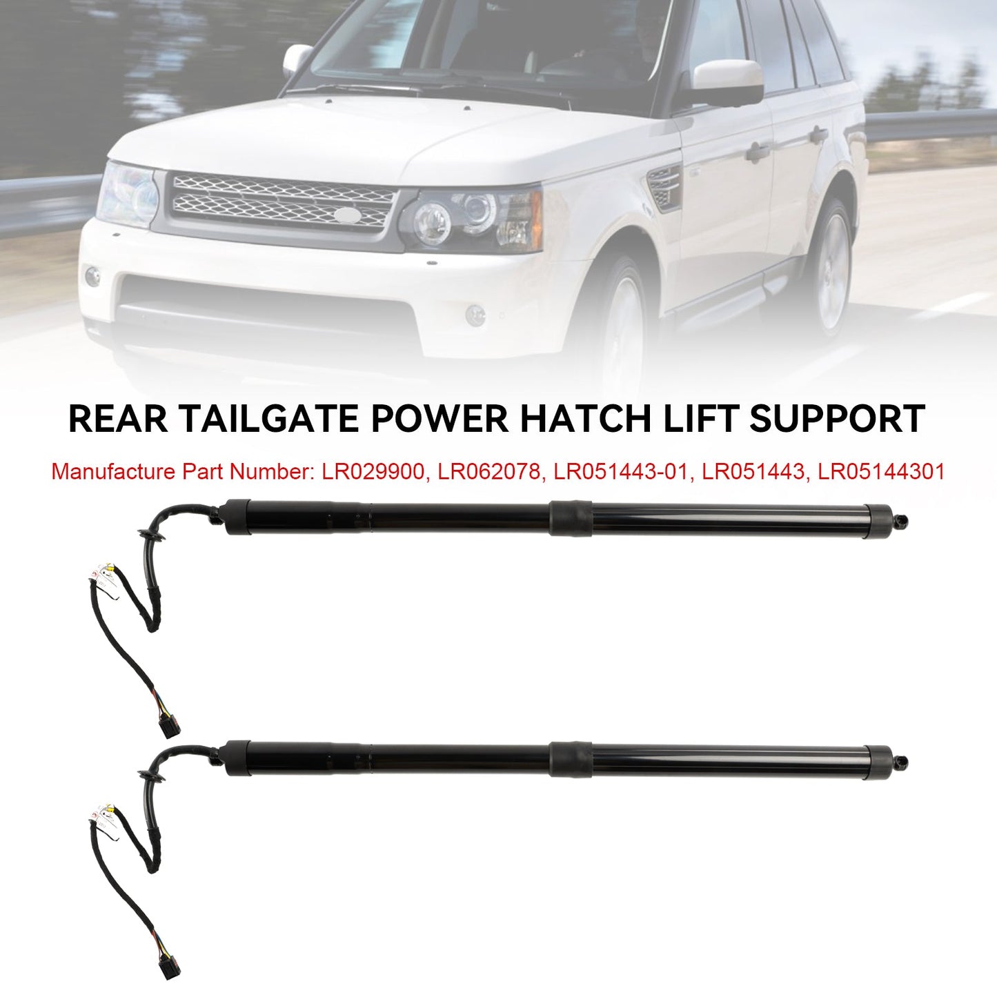 2010-2013 Range Rover Sport L320 2PCS Tailgate Gas Strut Electric LR051443