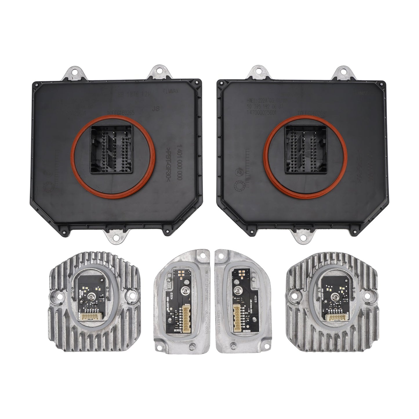 6PCS Adaptive LED Headlight Turn Signal DRL Module For BMW G30 530i 540i