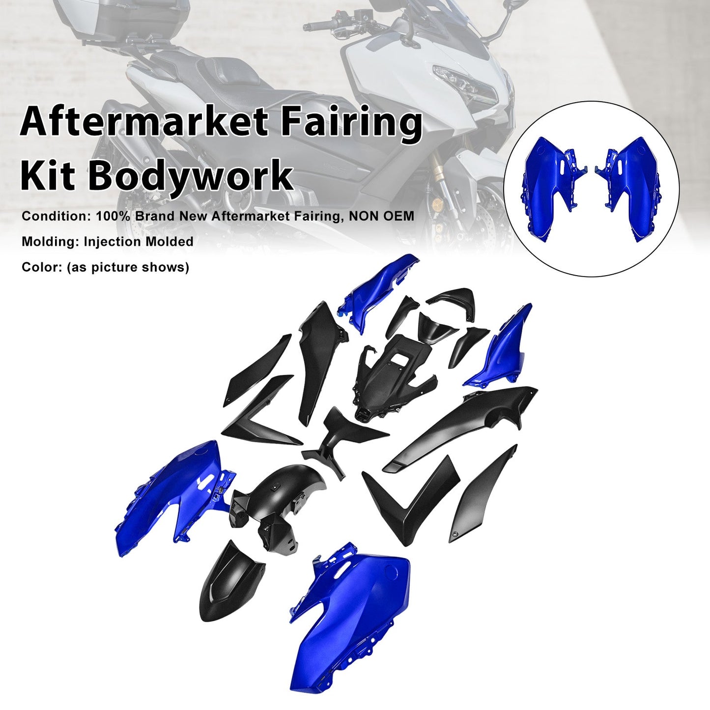 2025-2026 for Yamaha TMAX560 Injection Bodywork Fairing Kit