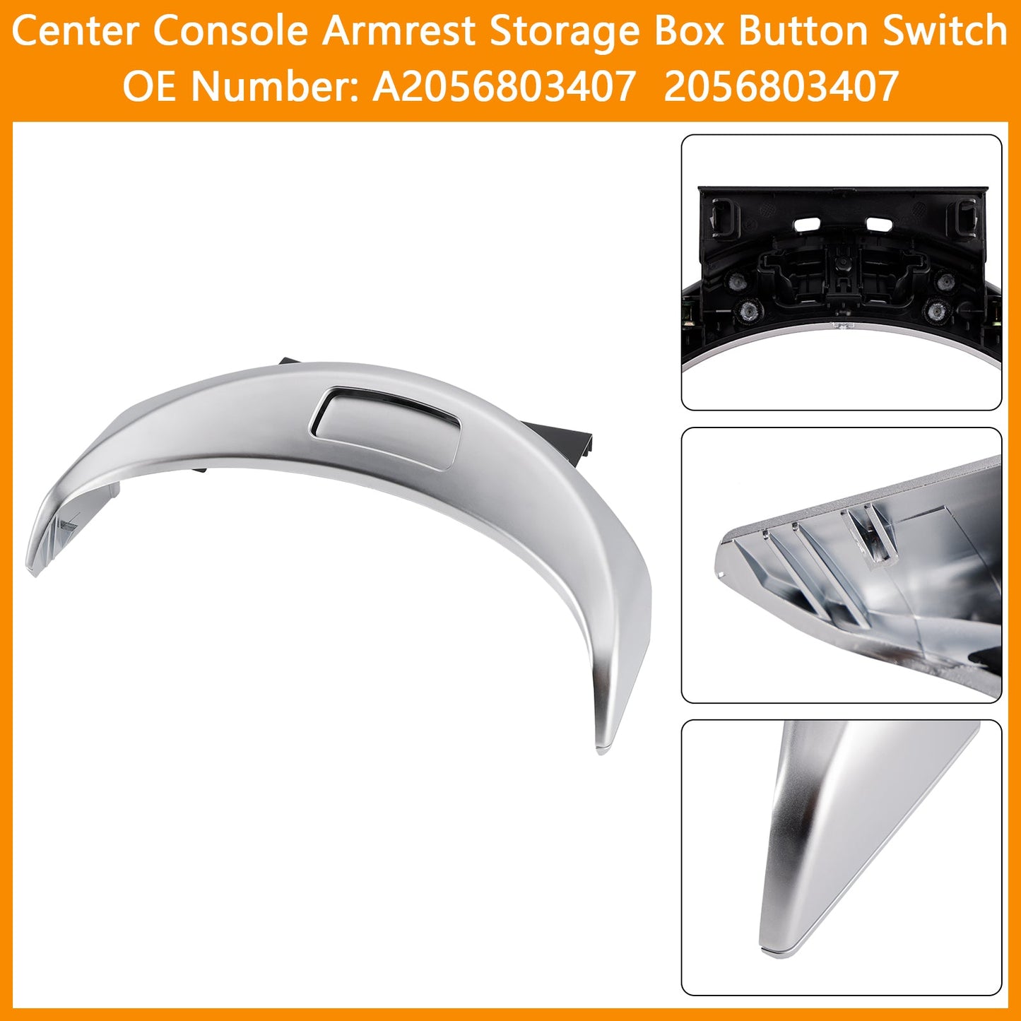 2015-2020 Benz W205 W253 Center Console Armrest Storage Box Button Switch A2056803407