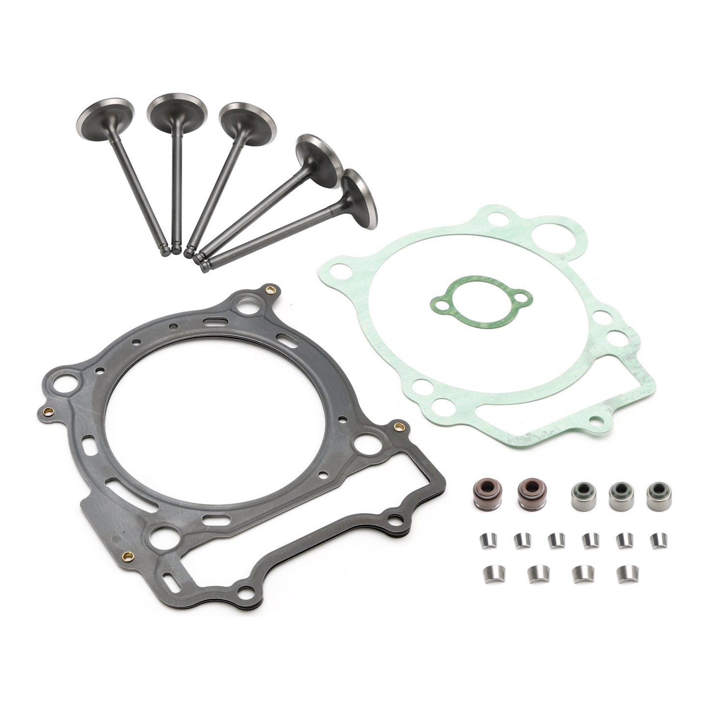 Cylinder Head Valves Seals Gaskets Kit for Yamaha YFZ450R YFZ 450 R 2009-2023