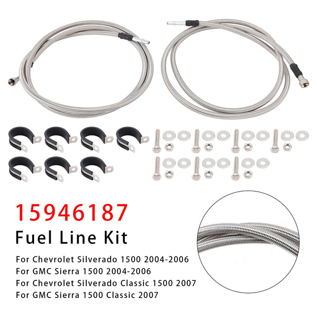 15946187 For 2007 Chevrolet Silverado Classic 1500 Fuel Line Kit