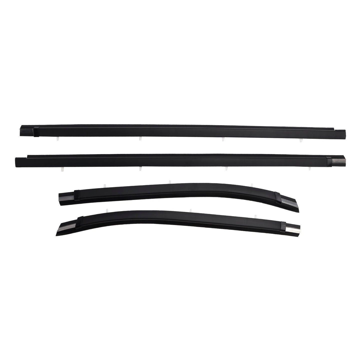 2000-2004 Toyota Tacoma 4pcs Front Door Window Belt Weatherstrip KT2023