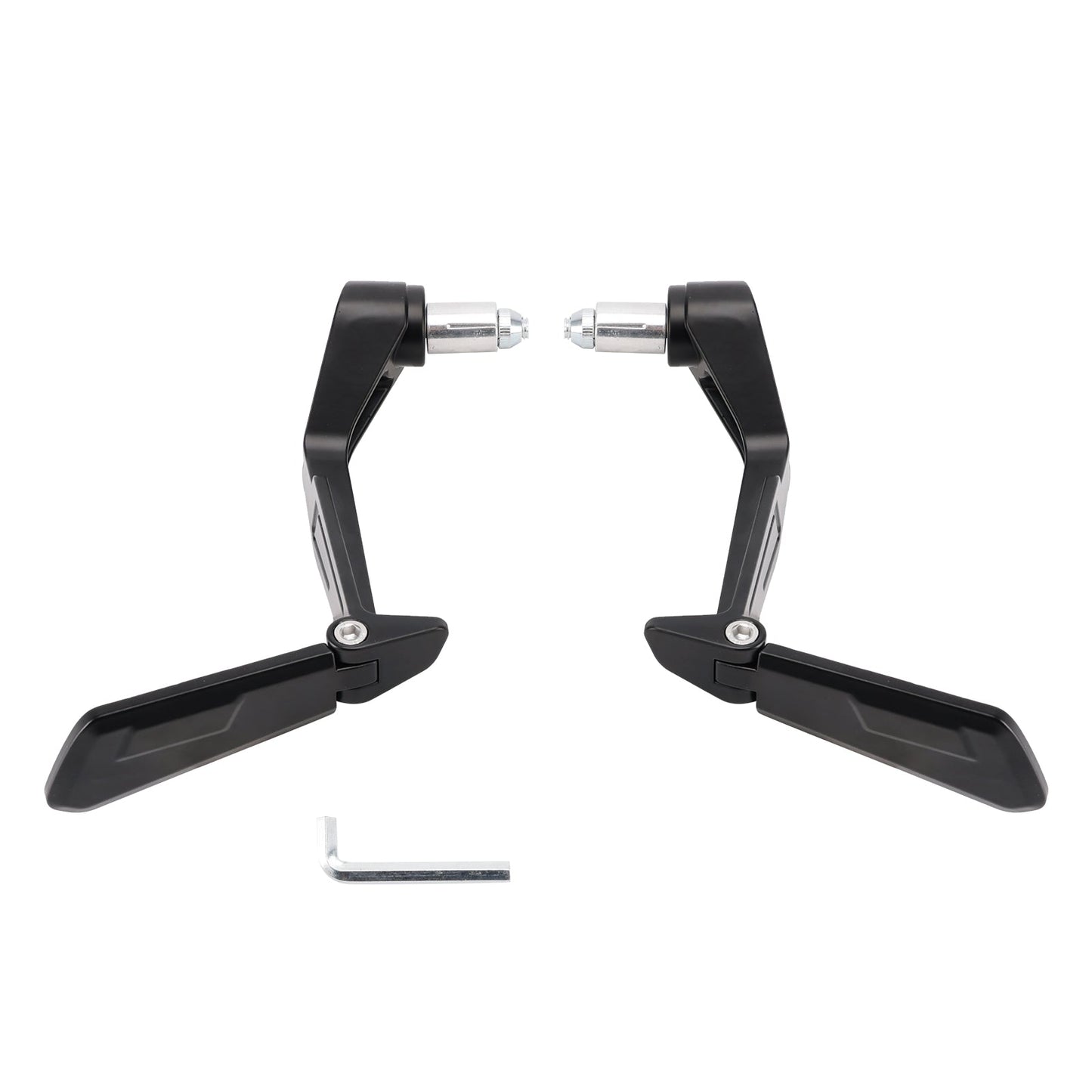 Pair Lever Guard Protection with Folding Handlebar Mirrors Mini Motorcycle 22mm