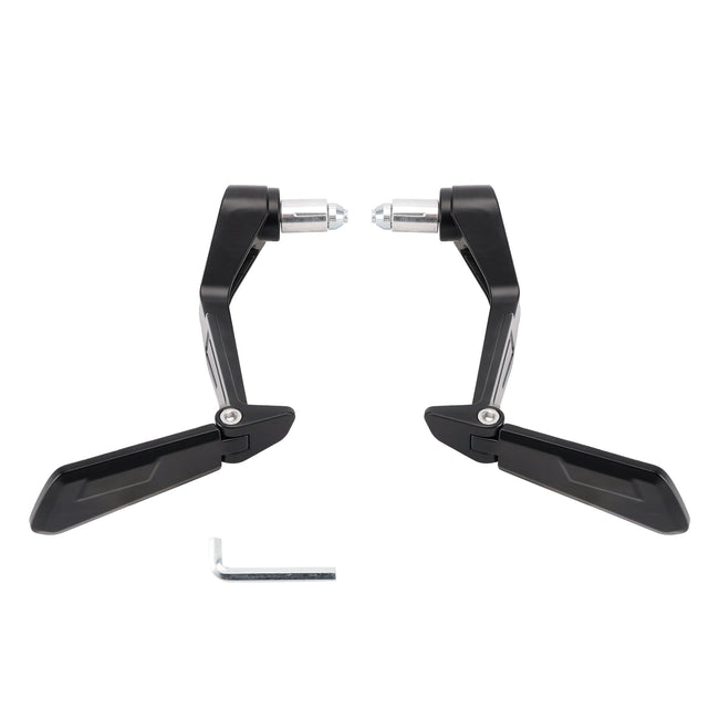 Pair Lever Guard Protection with Folding Handlebar Mirrors Mini Motorcycle 22mm