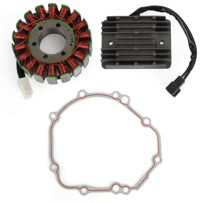 2004-2005 Suzuki GSXR750 GSX-R750 K4 K5 Magneto Coil Stator+Voltage Rectifier+Gasket