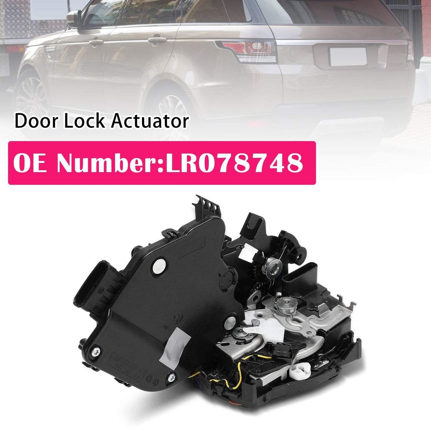 2014-2022 For Land Rover Range Rover Sport Rear Left w/ double locking Rear Left Door Lock Actuator LR078749