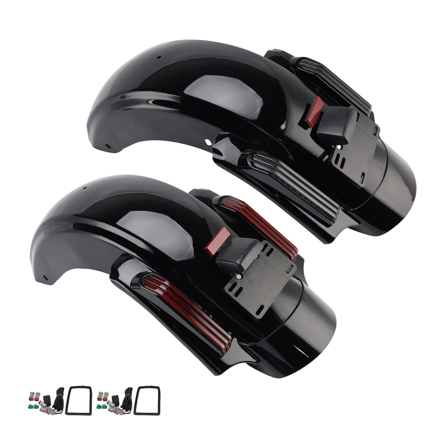 Rear Fender System Fit For Touring Road Glide Street Glide CVO 2023-2025