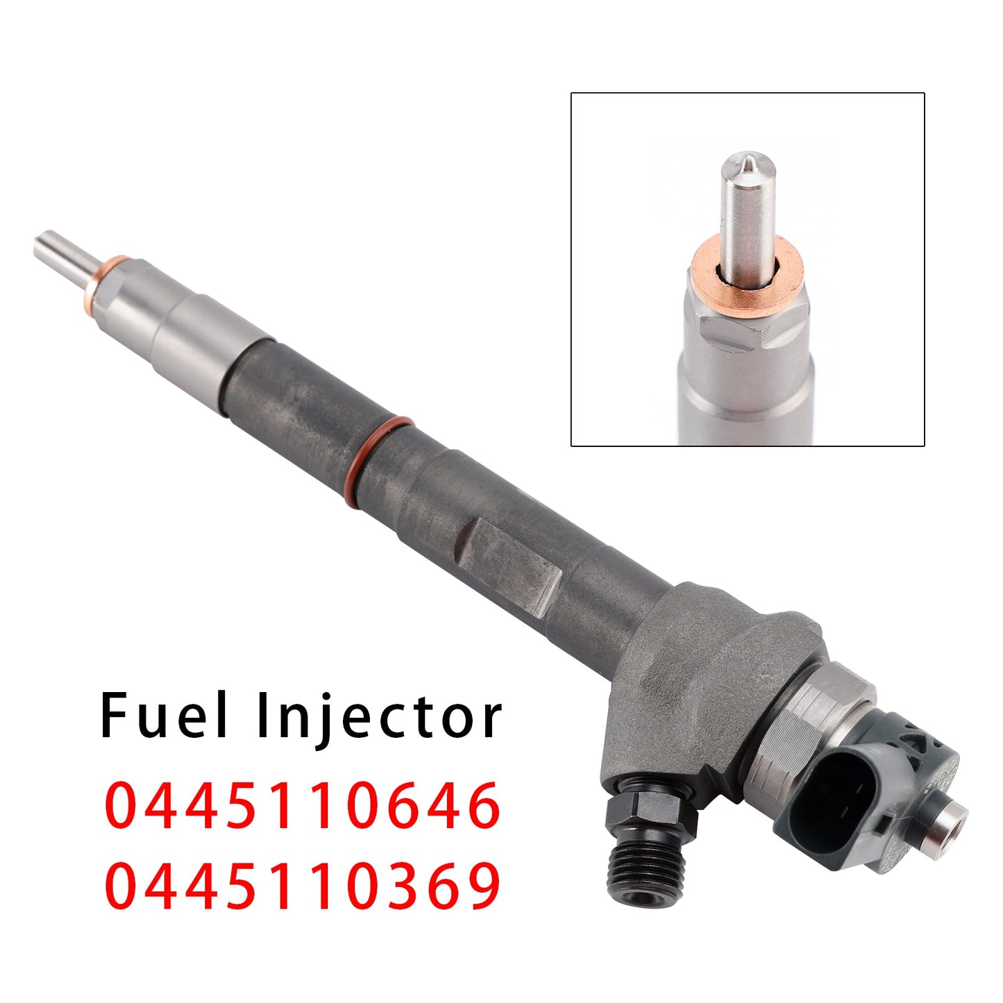 For Seat ALHAMBRA/ALTEA/EXEO/IBIZA/LEON 2.0 TDI 1PCS Fuel Injector 0986435166 0445110688