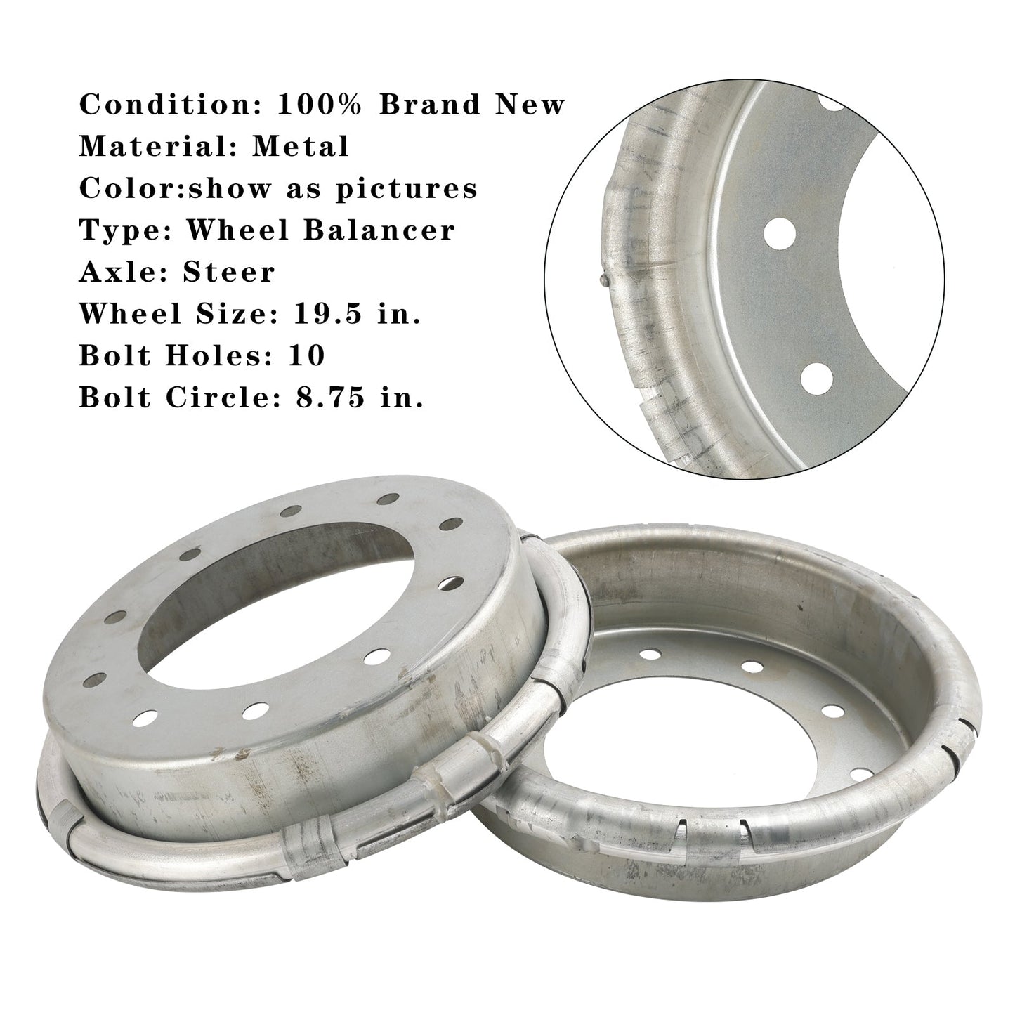 2005+ F-450/F-550 Wheel Balancer 400-422 (SET OF 2)