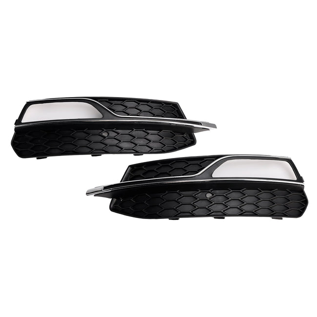 2013-2016 AUDI A3 S-Line S3 Front Lower Bumper Fog Light Cover Grille