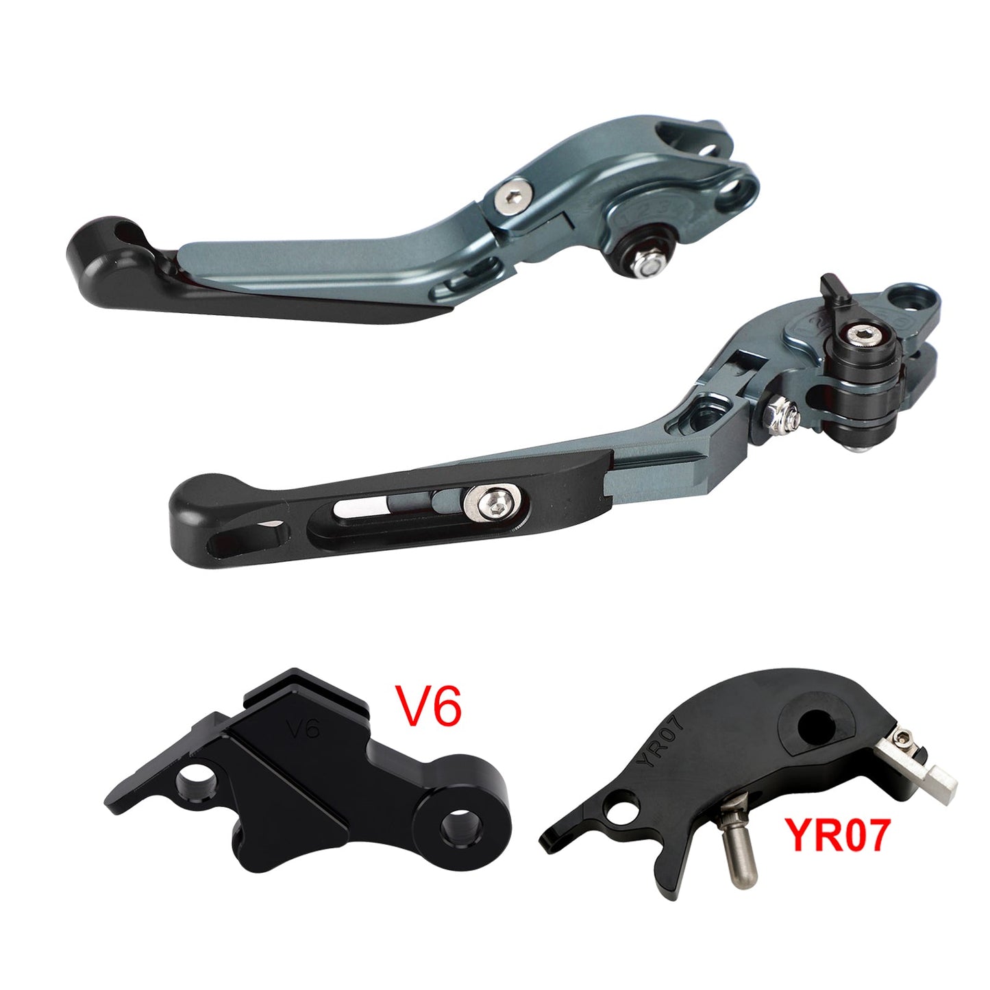 Adjustable Clutch Brake Lever fit for YAMAHA XSR900 XSR900GP MT-09 2024-2025