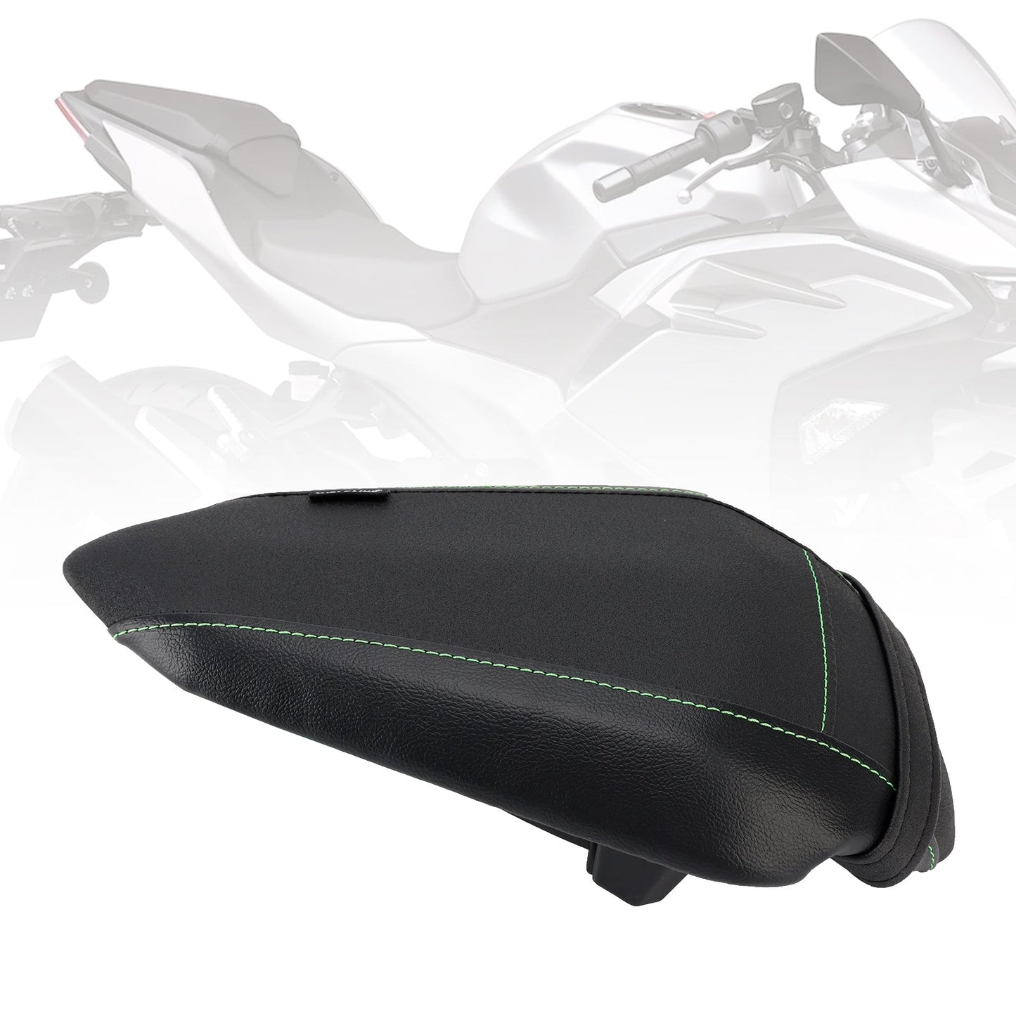 2024-2025 Kawasaki Ninja 500 Z500 Rear Seat Passenger Cushion Flat Pu BlackB