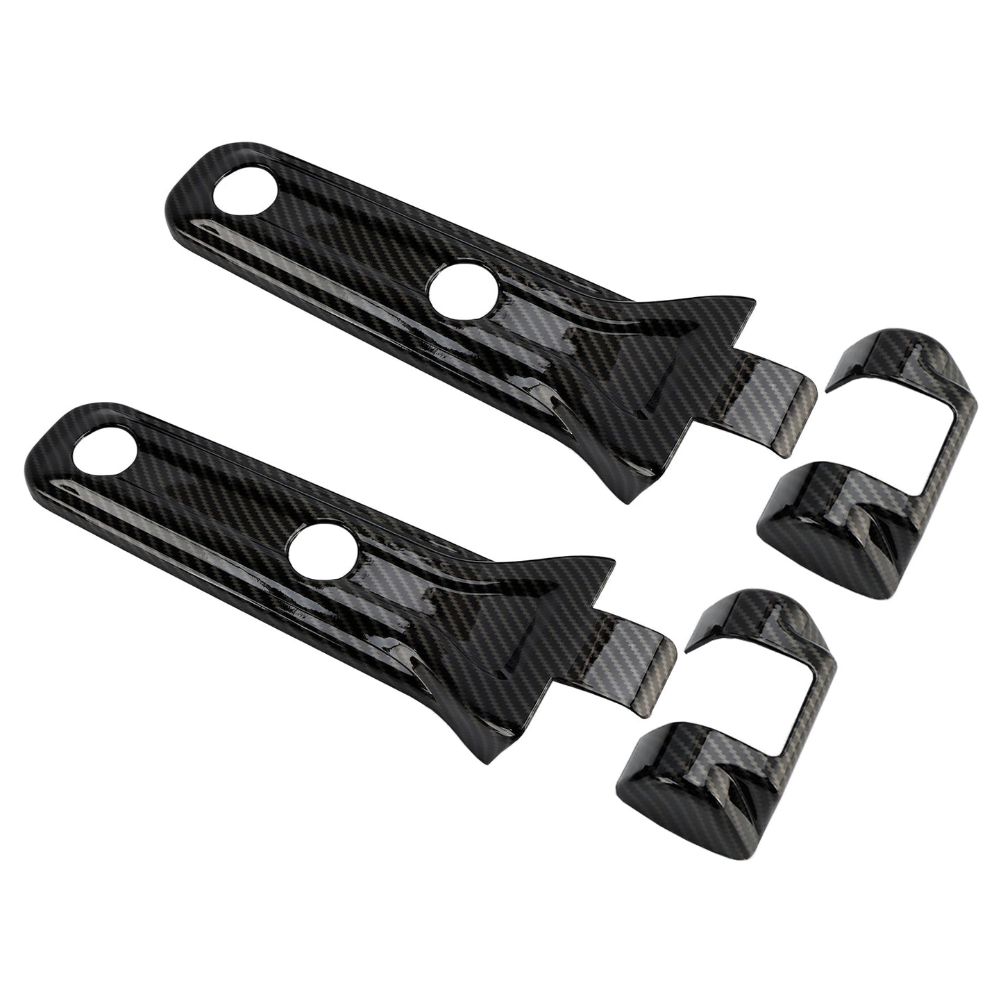 2018-2024 Jeep Wrangler JL Carbon Fiber Tailgate Hinge Cover Trim