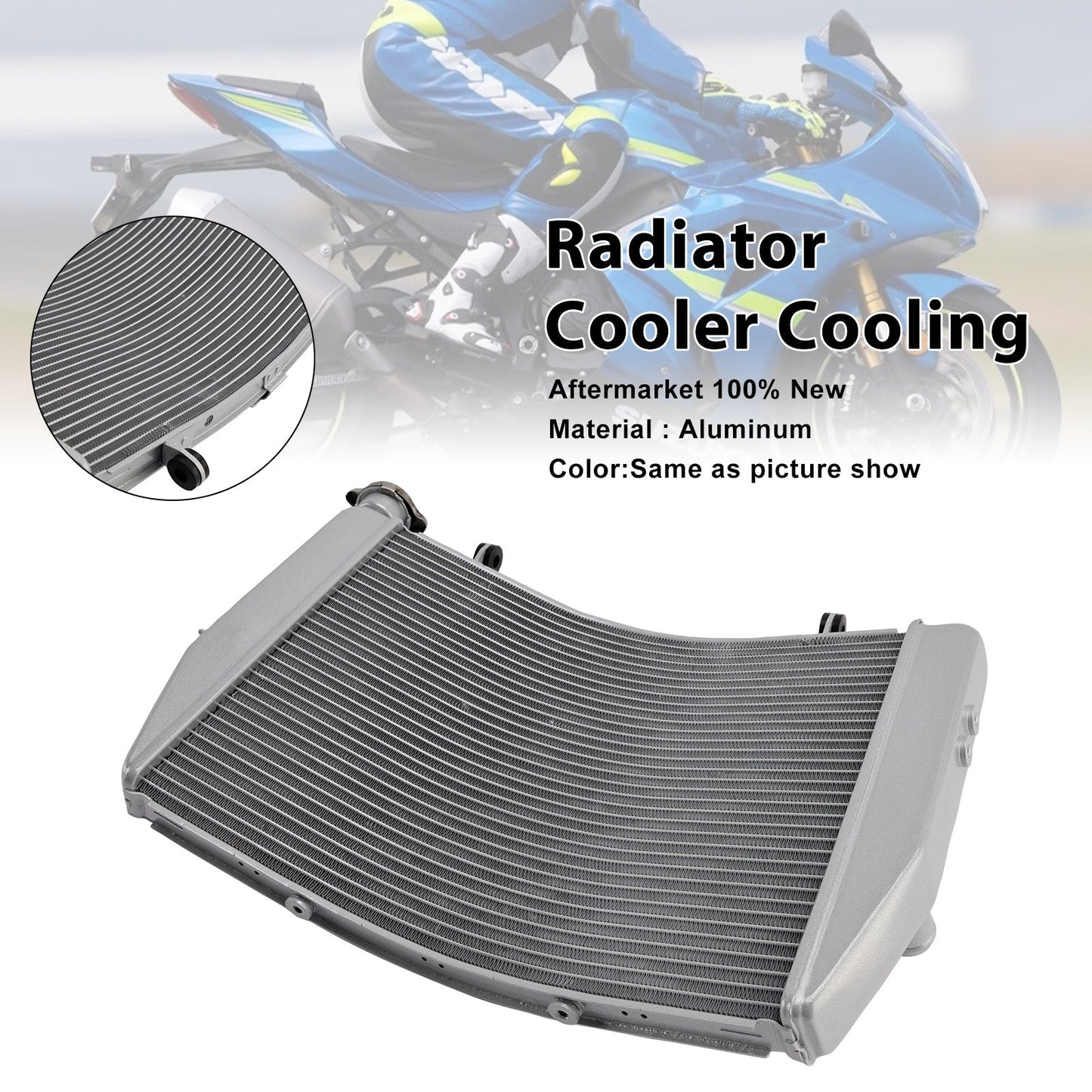 2017-2025 For Suzuki GSXR1000R Radiator Cooling Engine Cooler