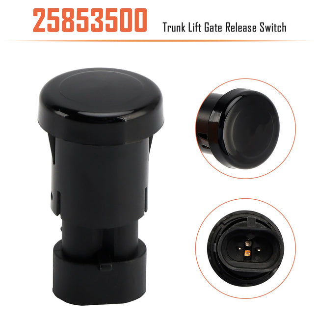 Trunk Lift Gate Release Switch 25853500 for Chevrolet Corvette 2005-2013