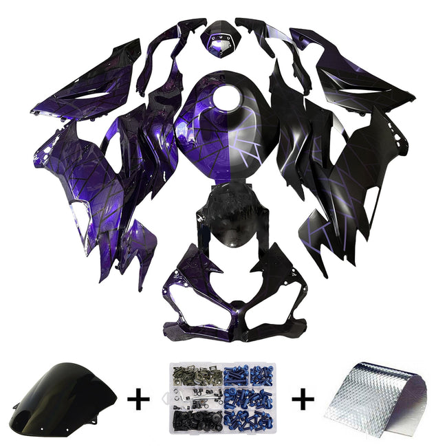 Injection Fairing Kit Bodywork Plastic ABS fit For Kawasaki ZX6R 2019-2023