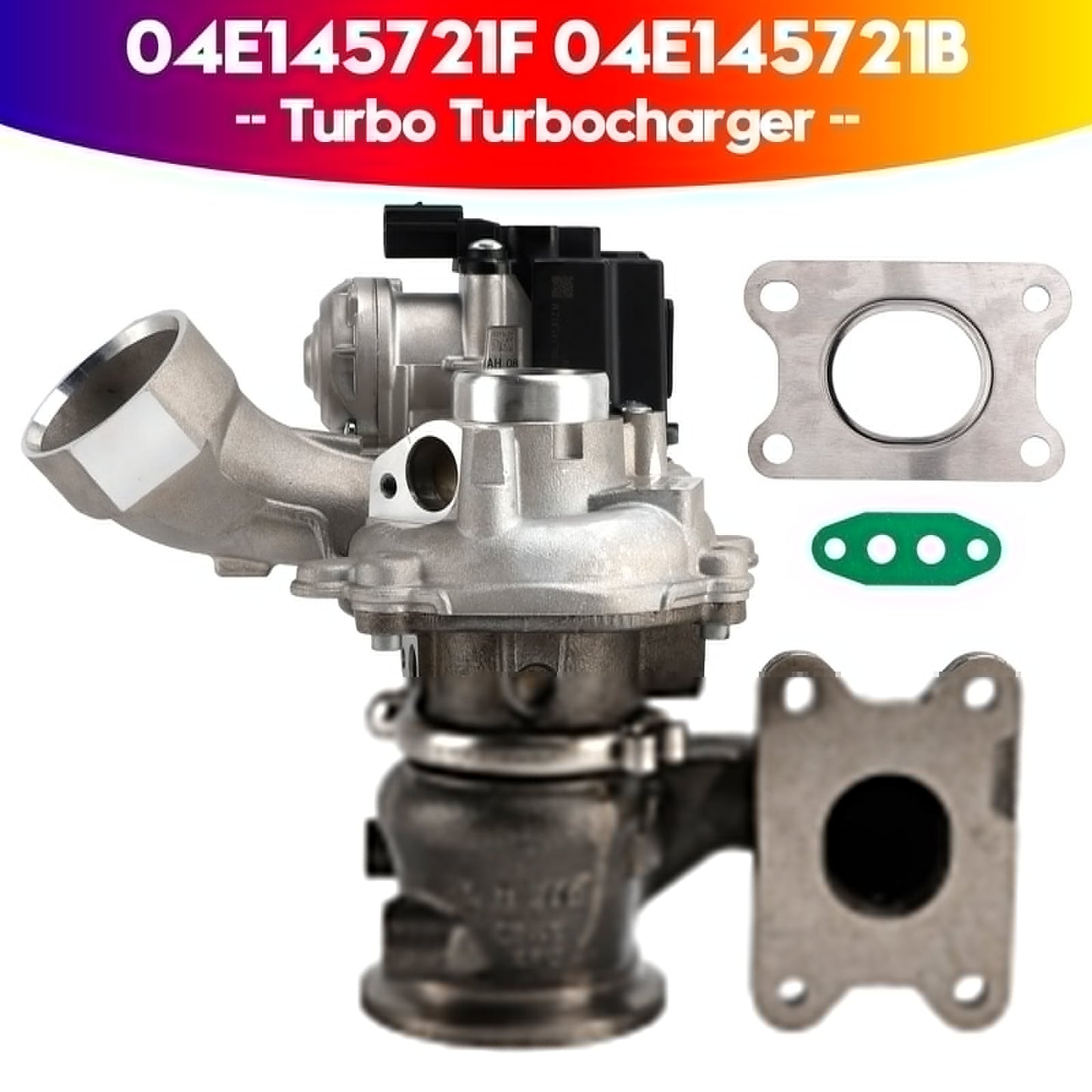 2015 Seat Ibiza L4 1.4L Supercharged Turbo Turbocharger 04E145704P
