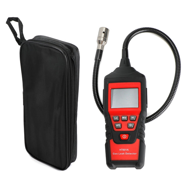 Portable Combustible Natural Propane Gas Leak Detector LCD Tester Visual Leakage