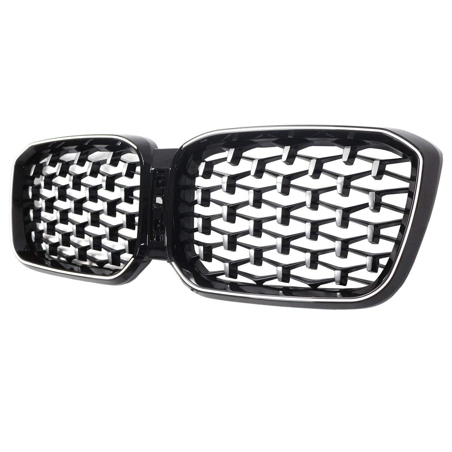 2022-2025 BMW X3 G01 X4 G02 Diamond Front Bumper Kidney Grille Chorme