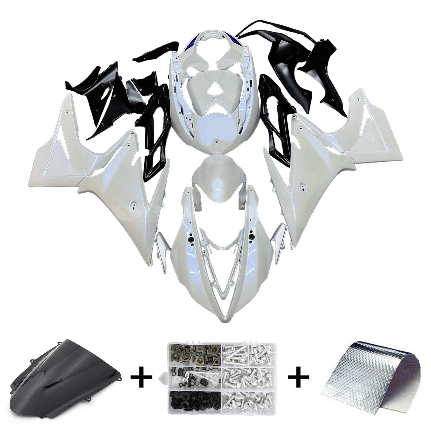 2013-2017 Triumph Daytona 675 Injection Fairing Kit Bodywork Plastic ABS
