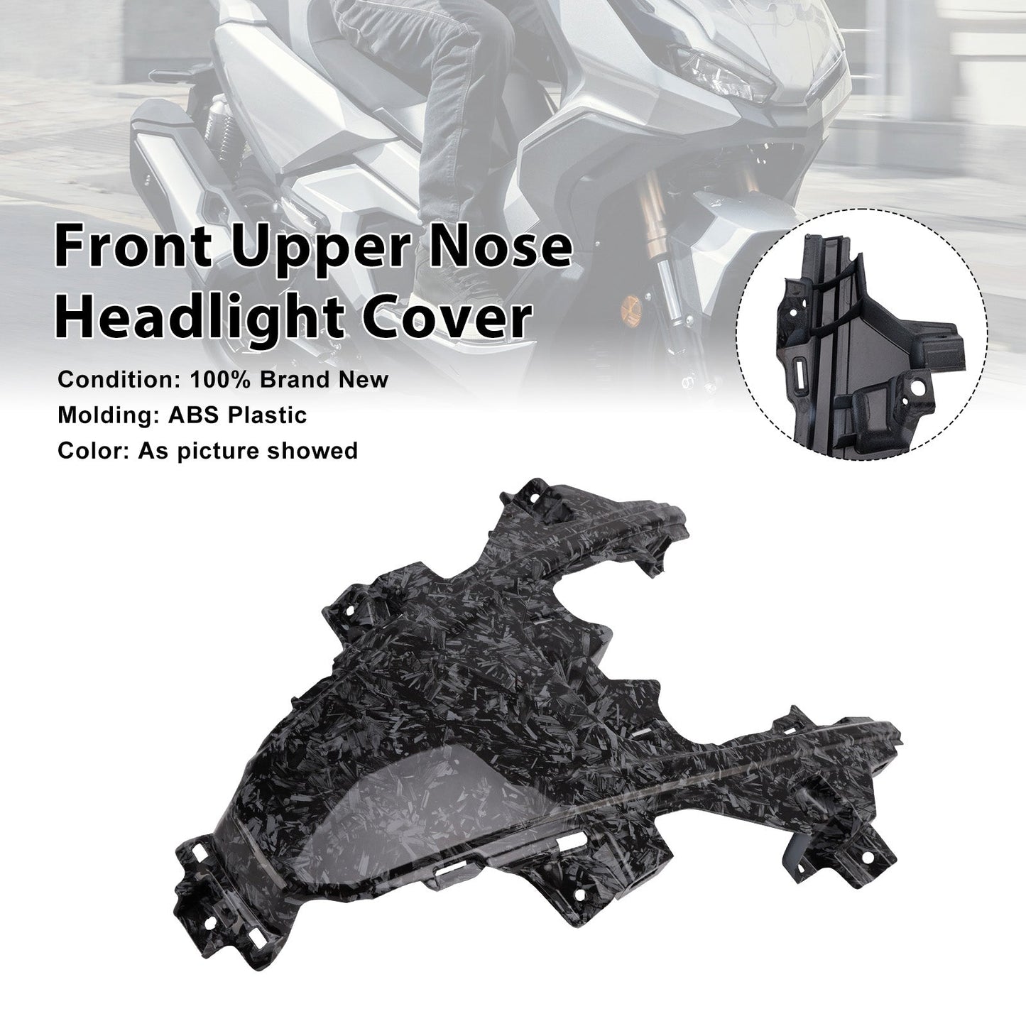 2022-2025 Honda ADV350 Front Nose Headlight Panel Cover Fairing