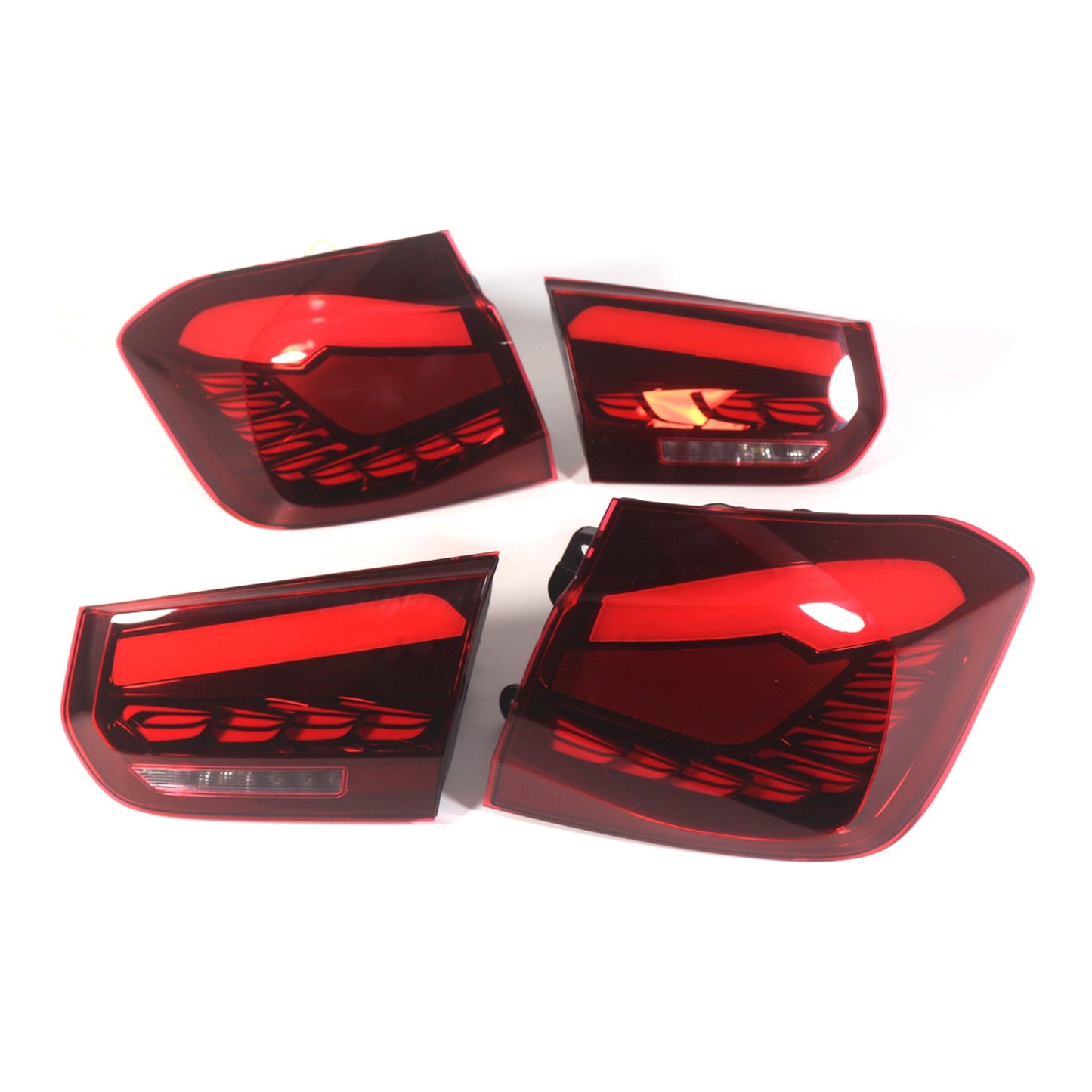 2012-2018 BMW 3 Series F30 F35 F80 L&R Red LED Tail Lights Rear Lamp Assembly 63217313039 63217372793