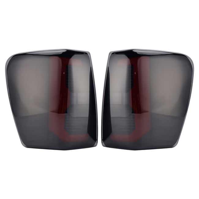 1999-2004 2PCS Jeep Grand Cherokee Smoke Black Brake Tail Lights Tailight