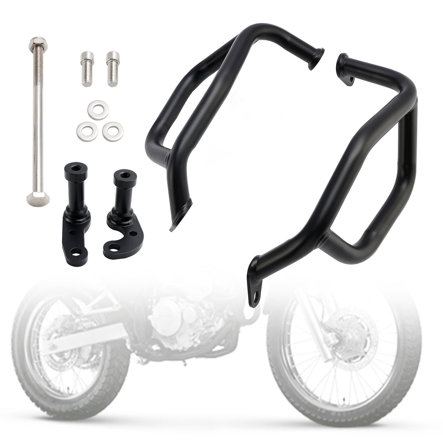 2024 Honda NX400 Engine Protect Guard Frame Lower Crash Bar Silver