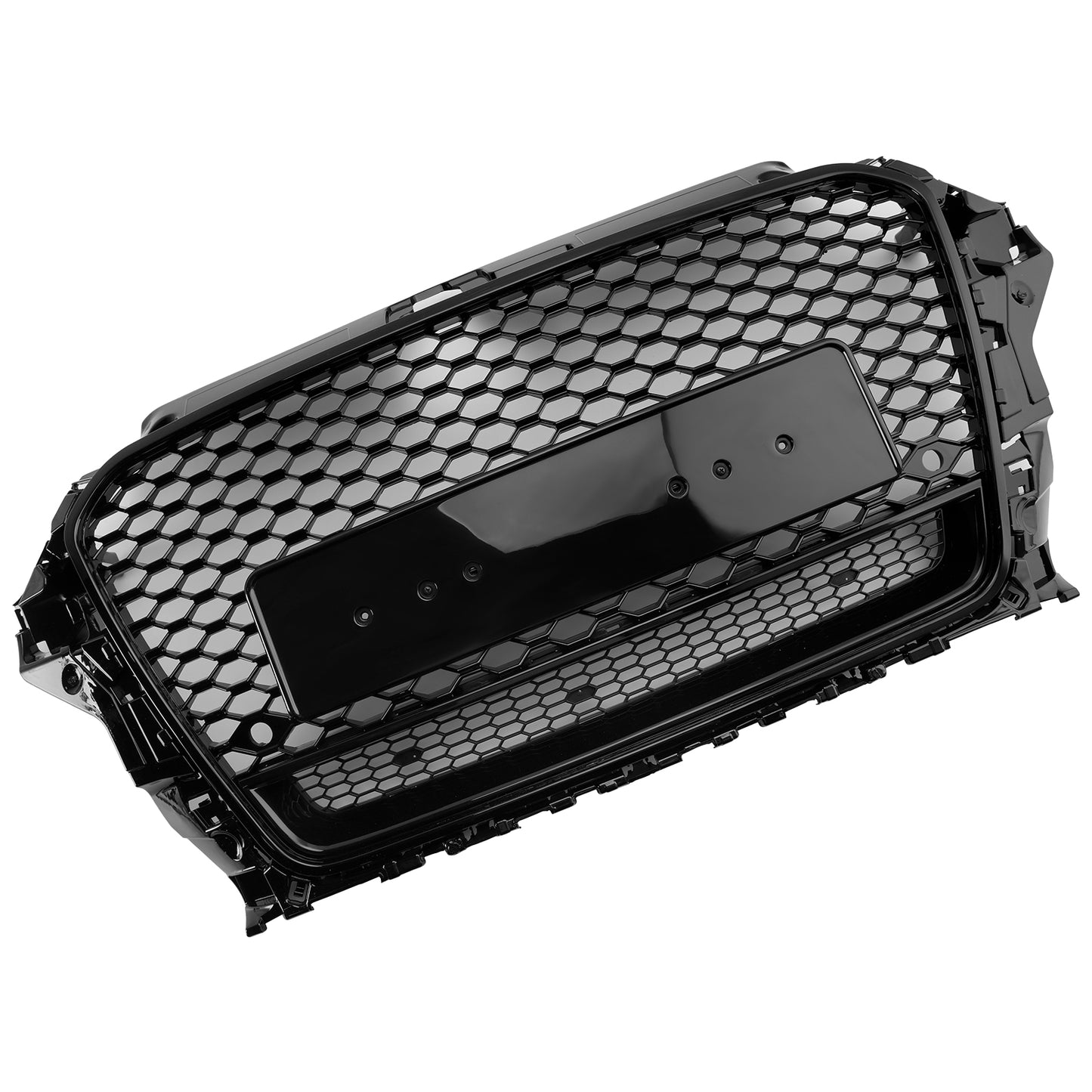 RS3 Style Front Henycomb Bumper Grill Grille Fit Audi A3 S3 2013-2016