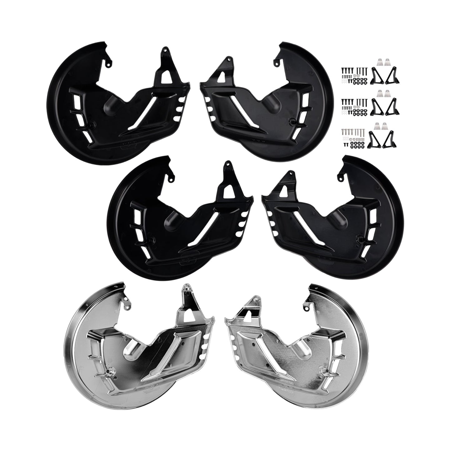 2001-2015 For Honda Goldwing and Goldwing Tour models Front Brake Disc Rotor Covers