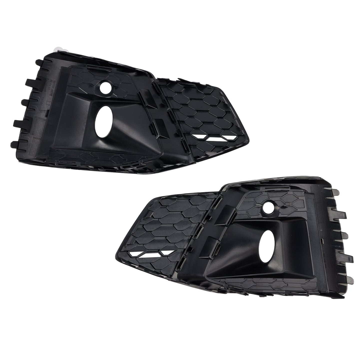 2020-2023 Audi A5 S-line S5 2PCS Front Bumper Fog Light Cover Grille 8W6807682T3Q7