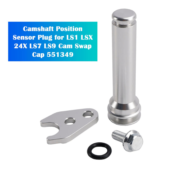 Camshaft Position Sensor Plug for LS1 LSX 24X LS7 LS9 Cam Swap Cap 551349