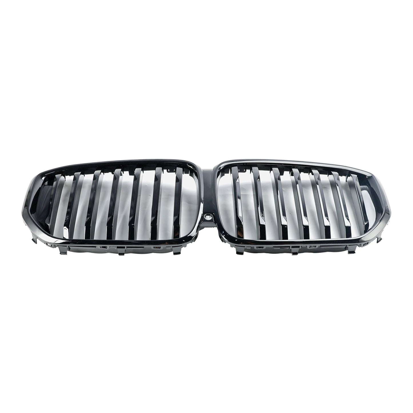 2024+ BMW G05 LCI X5 Single Line Gloss Black Front Bumper Grille Grill