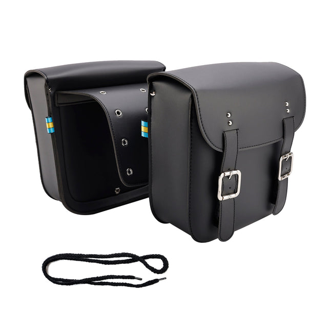 Tail Bag Side Saddlebag Tail Bag Luggage Pouch Storage Black 18L For Motorbike