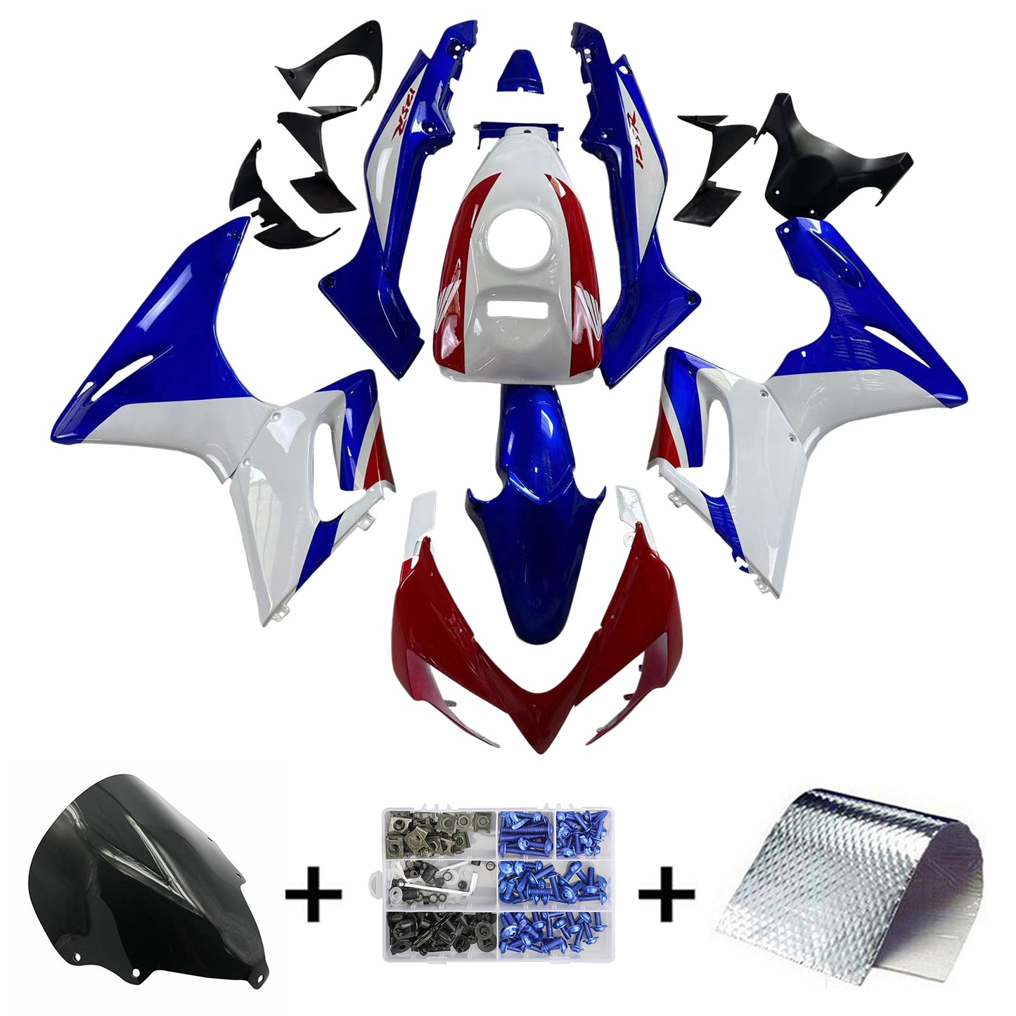 Injection Fairing Kit Bodywork Plastic ABS For Honda CBR125R 2002-2006