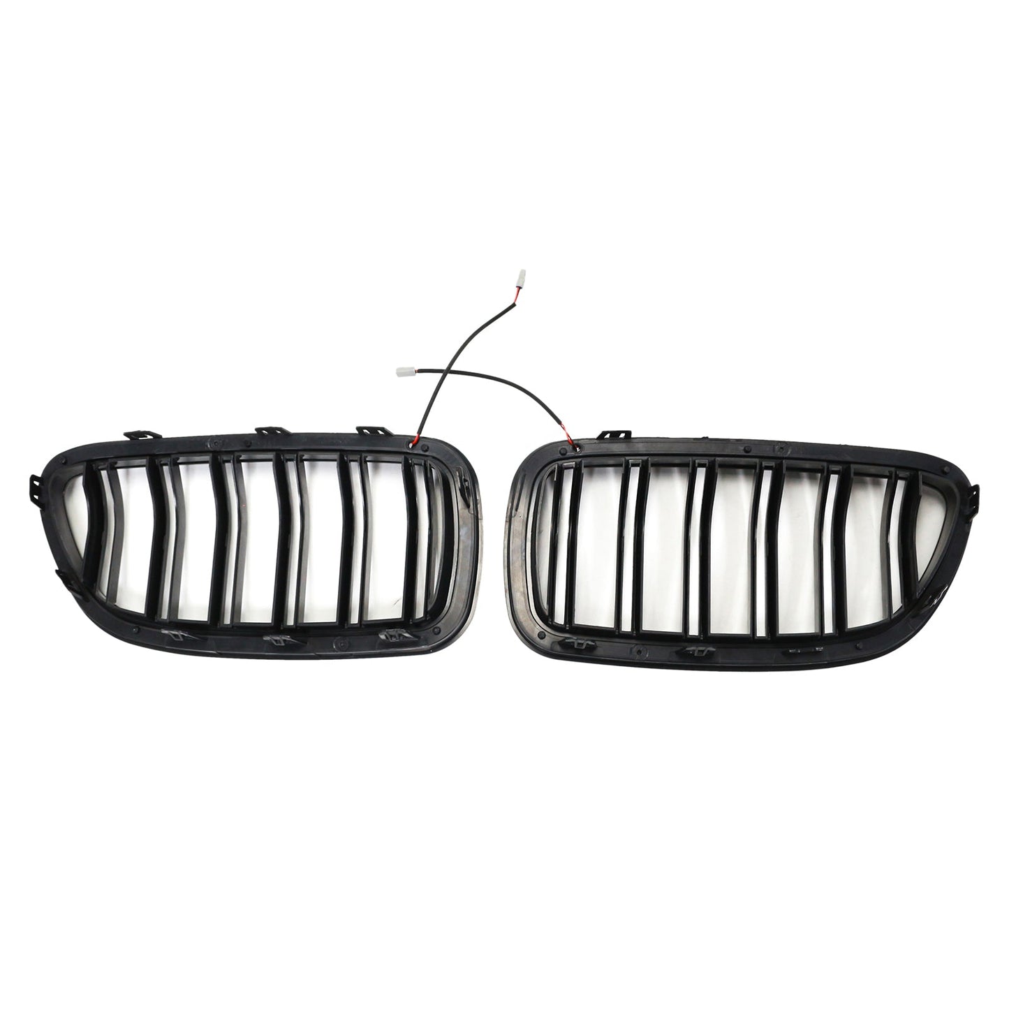 Kidney Bumper Grill Grille Fit BMW 5 Series F10 F11 2010-2016 Gloss Black 51137203649 51137203203