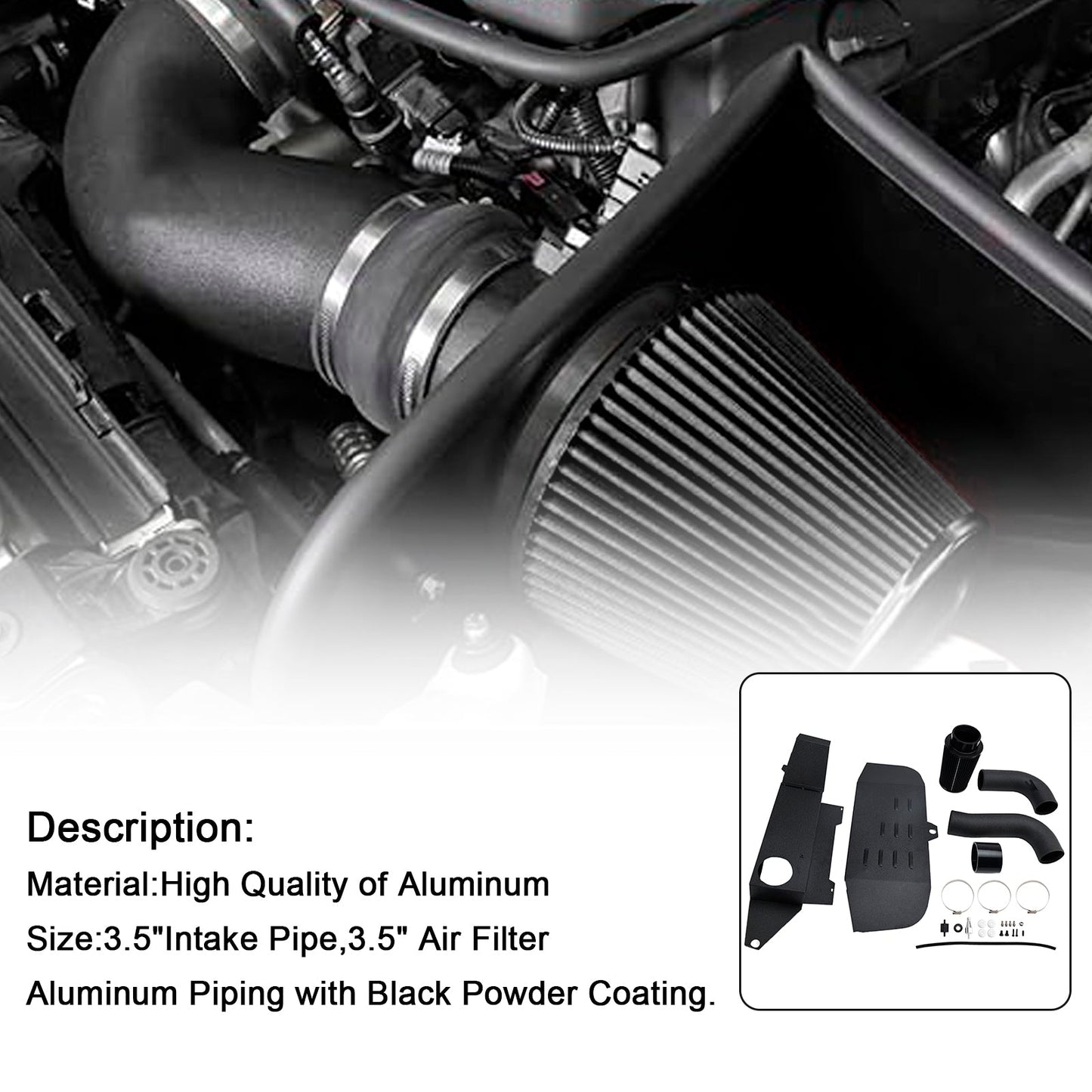 Cold Air Intake Kit for BMW F30 220i 228i 320i 328i 420i 428i 2.0T N20 2012-2016